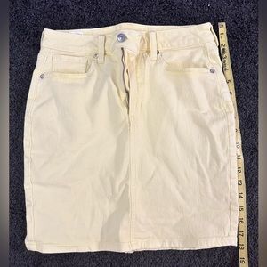 American Eagle Outfitters Yellow Skirt